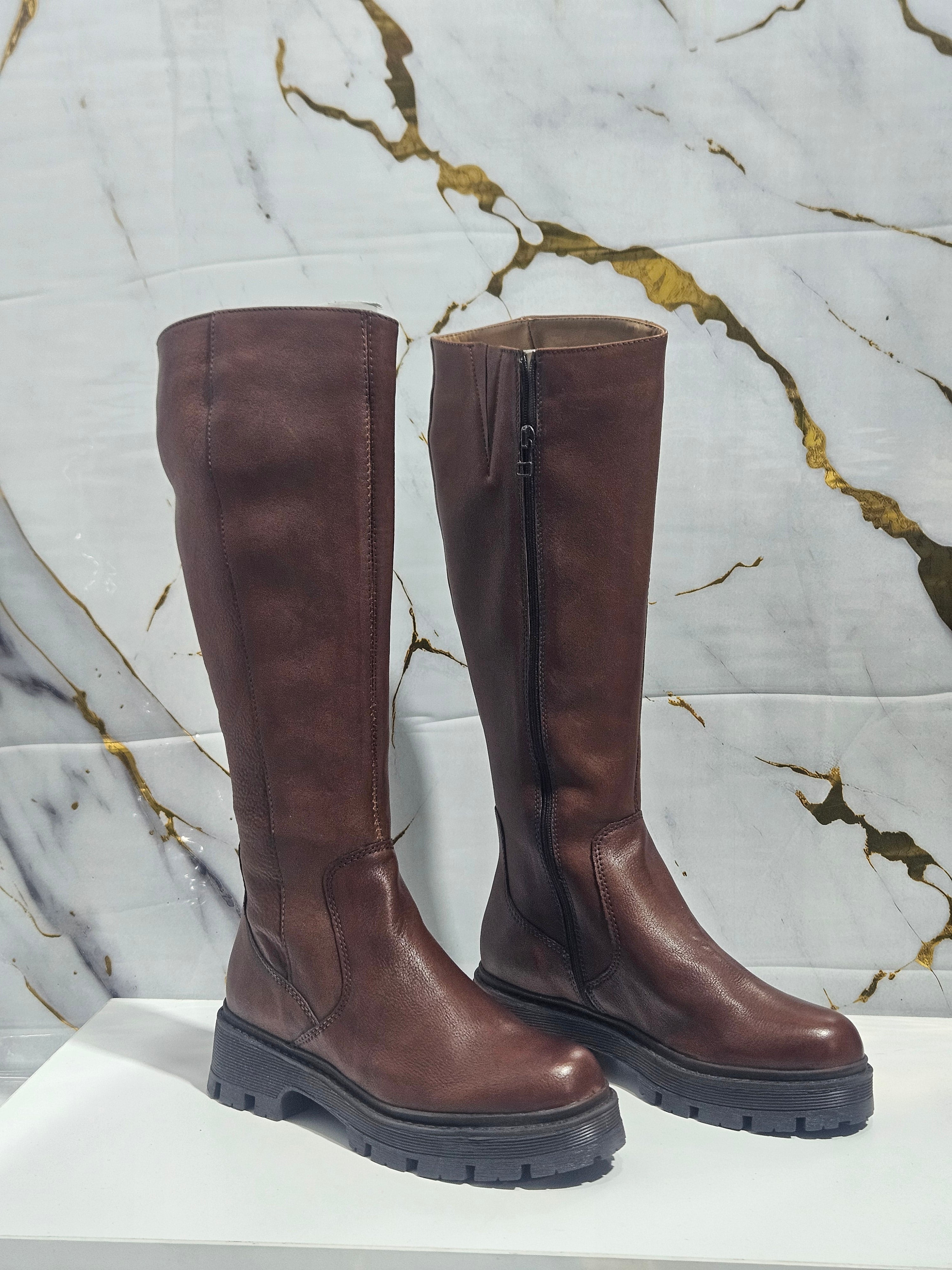 Stivale alto Cammello - Art. Bridge