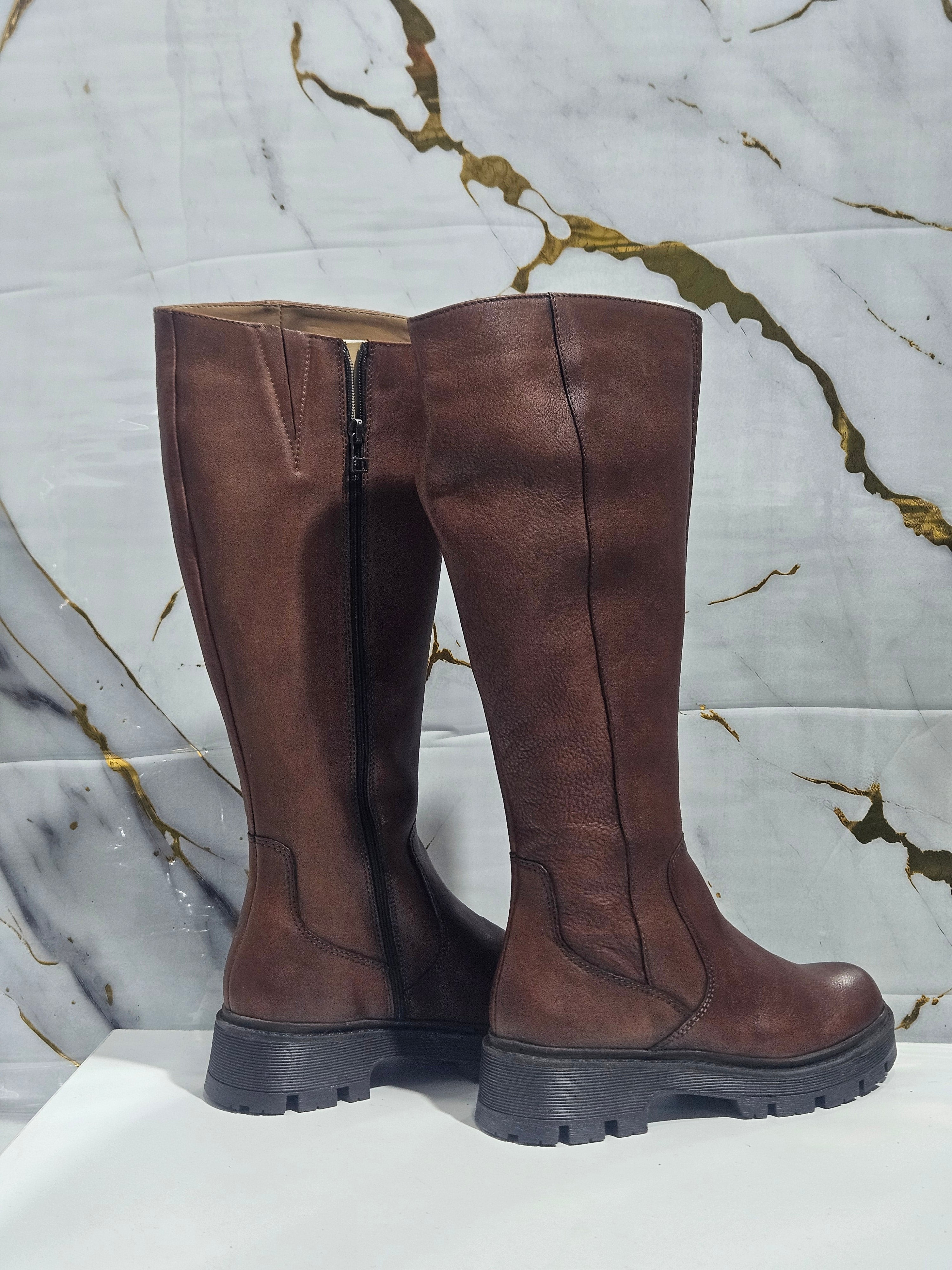 Stivale alto Cammello - Art. Bridge