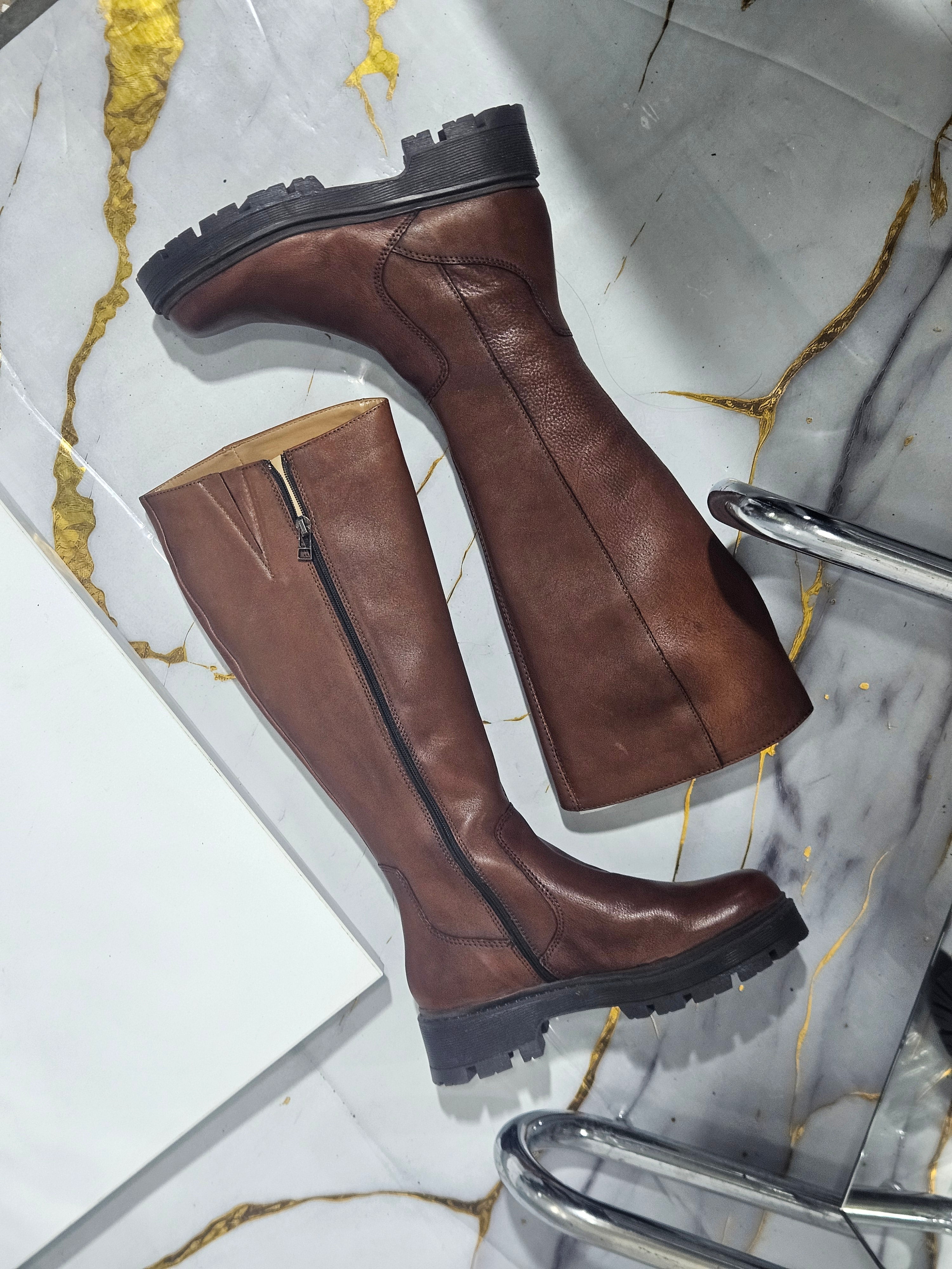 Stivale alto Cammello - Art. Bridge