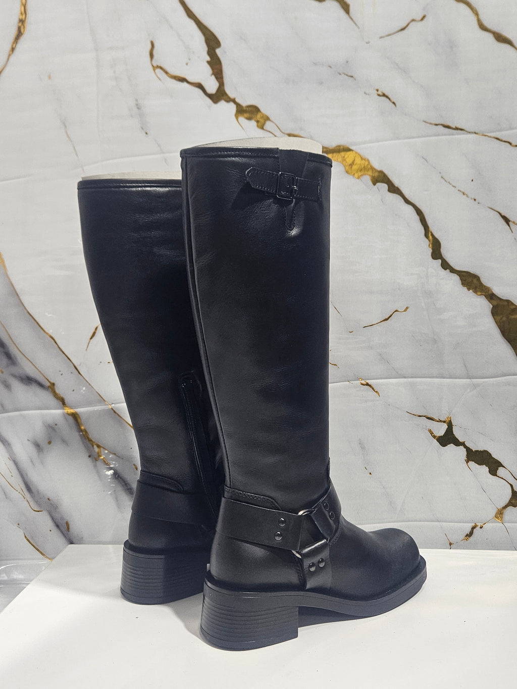 Stivale Alto in Pelle - Art. Ruby