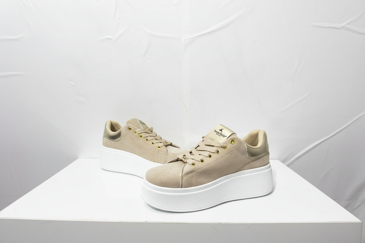 Sneakers Platform Beige