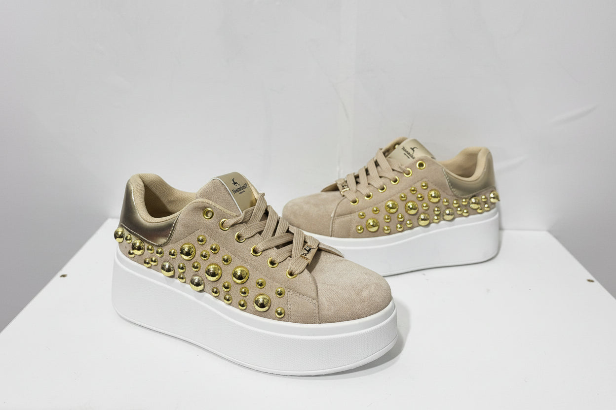 Sneakers Platform Beige