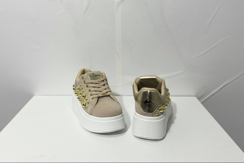 Sneakers Platform Beige