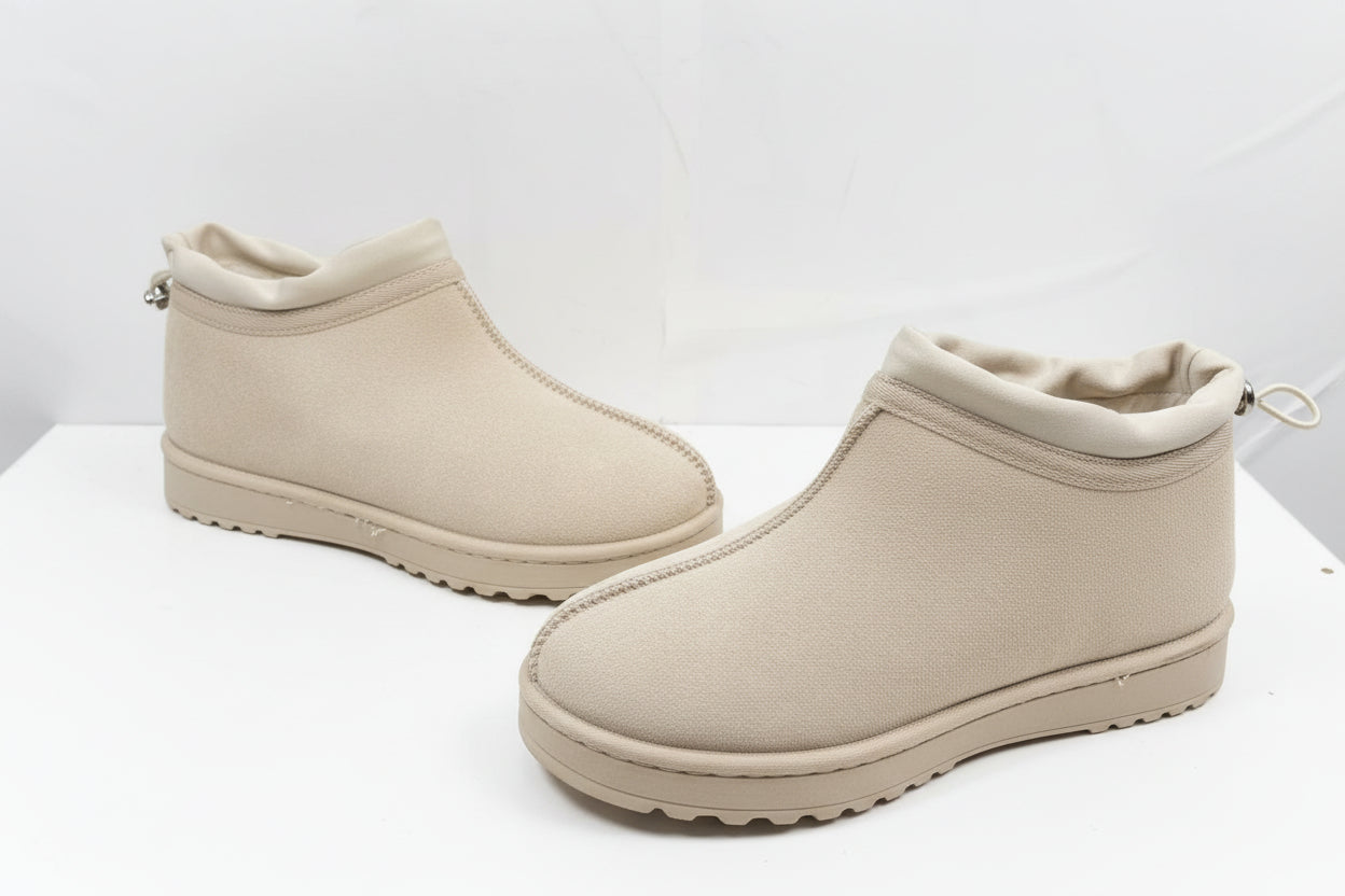 Slip-On Imbottite Beige - Campione Taglia 37